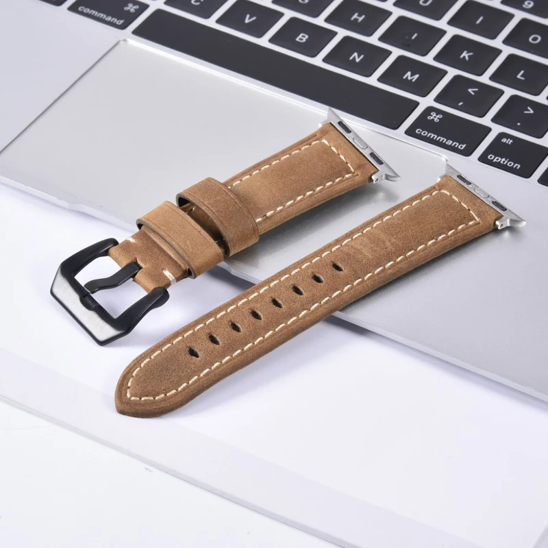 Sehr cool Apple Watch Series 4 40mm Echtes Leder armband
