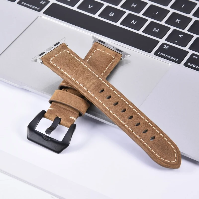 Sehr cool Apple Watch Series 4 40mm Echtes Leder armband