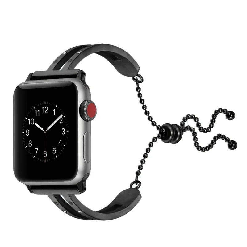 Süß Apple Watch Series 4 44mm Metall und Strass armband