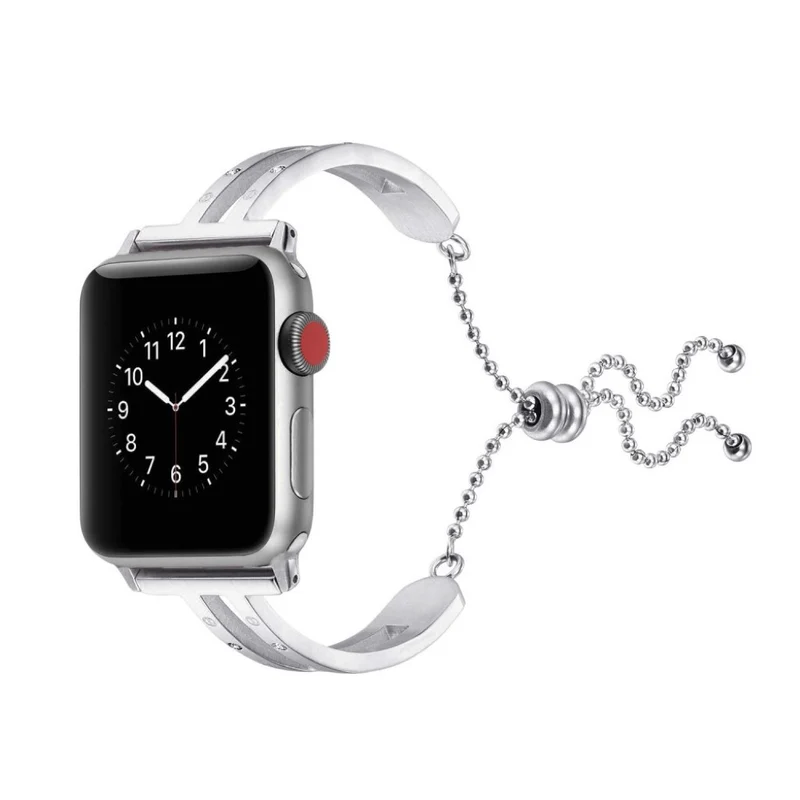 Süß Apple Watch Series 4 44mm Metall und Strass armband