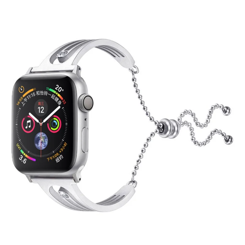 Cool Apple Watch Series 4 40mm Metall und Strass armband