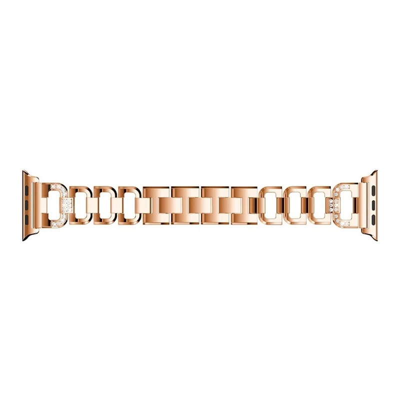 Cool Apple Watch Series 1-3 42mm Metall und Strass armband
