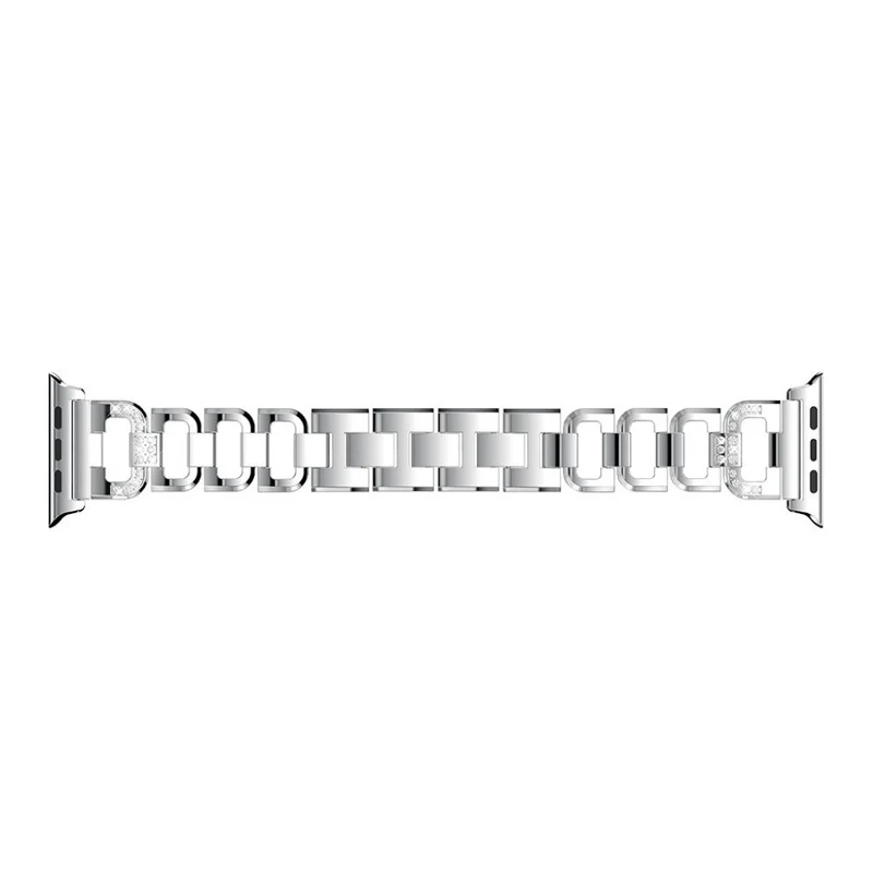 Cool Apple Watch Series 1-3 42mm Metall und Strass armband