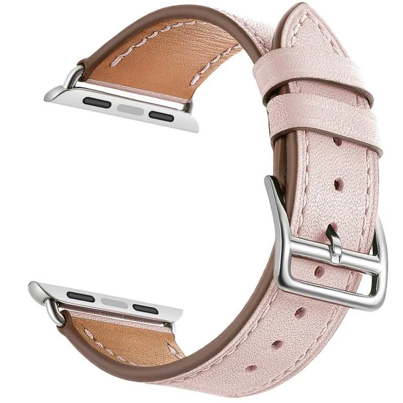 Super robust Apple Watch Series 5 40mm Echtes Leder armband