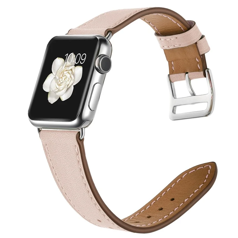 Super robust Apple Watch Series 5 40mm Echtes Leder armband