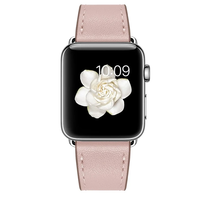 Super robust Apple Watch Series 5 40mm Echtes Leder armband
