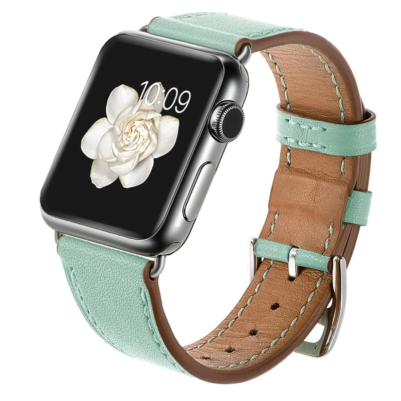 Super robust Apple Watch Series 5 40mm Echtes Leder armband