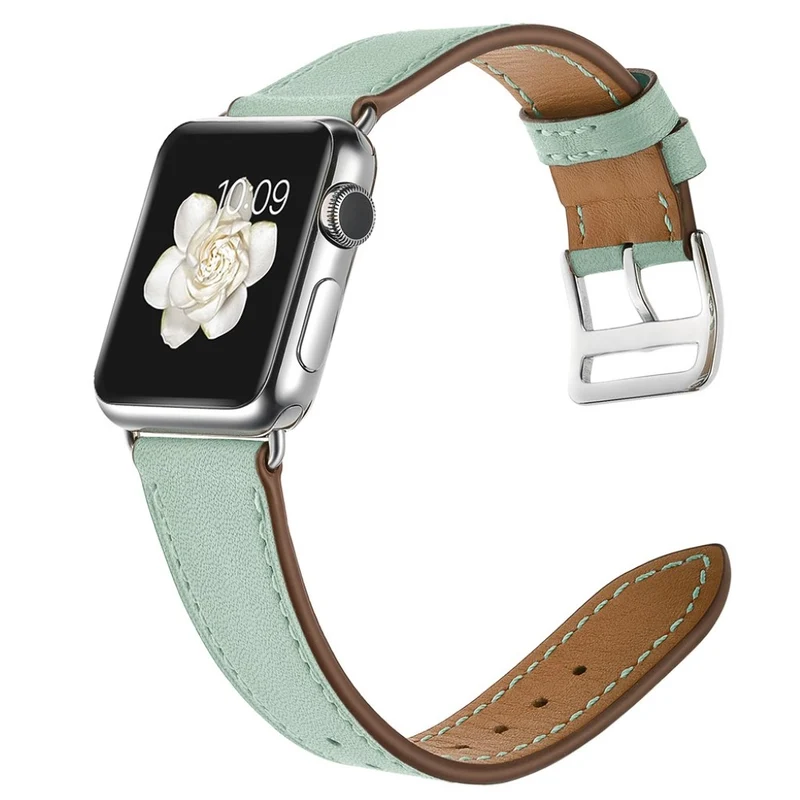 Super robust Apple Watch Series 5 40mm Echtes Leder armband