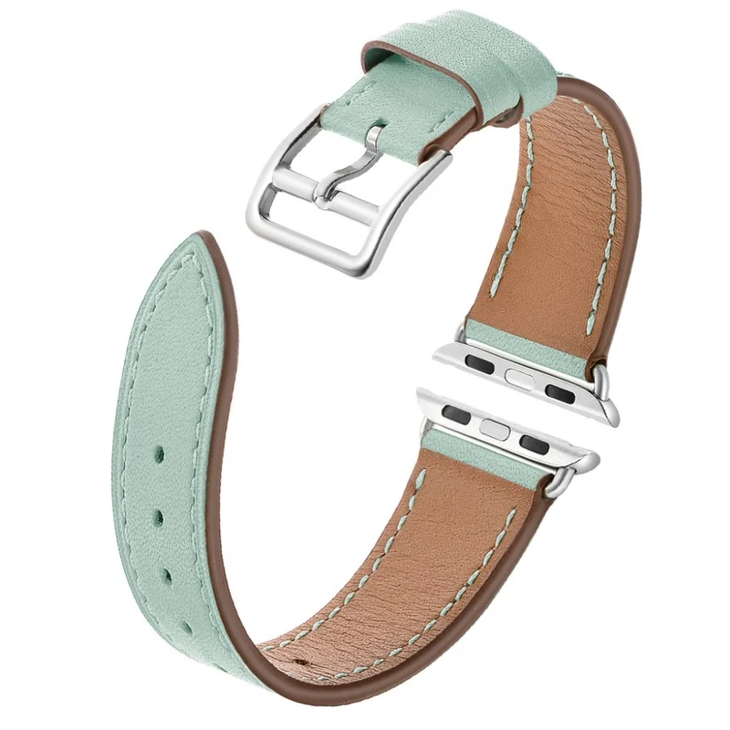 Super robust Apple Watch Series 5 40mm Echtes Leder armband
