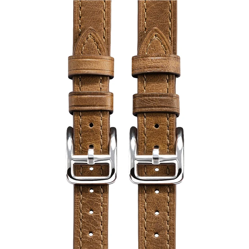 Sehr elegant Apple Watch Series 5 40mm Echtes Leder armband
