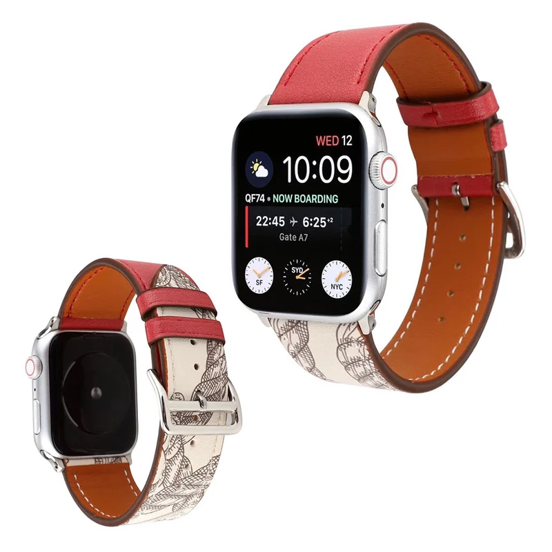 Super süß Apple Watch Series 5 40mm Echtes Leder armband