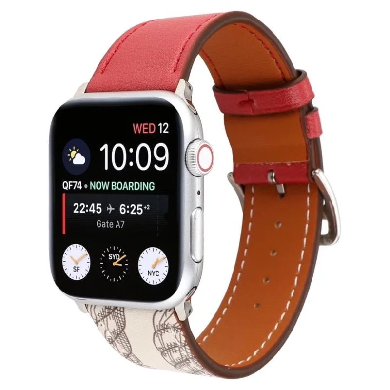 Super süß Apple Watch Series 5 40mm Echtes Leder armband