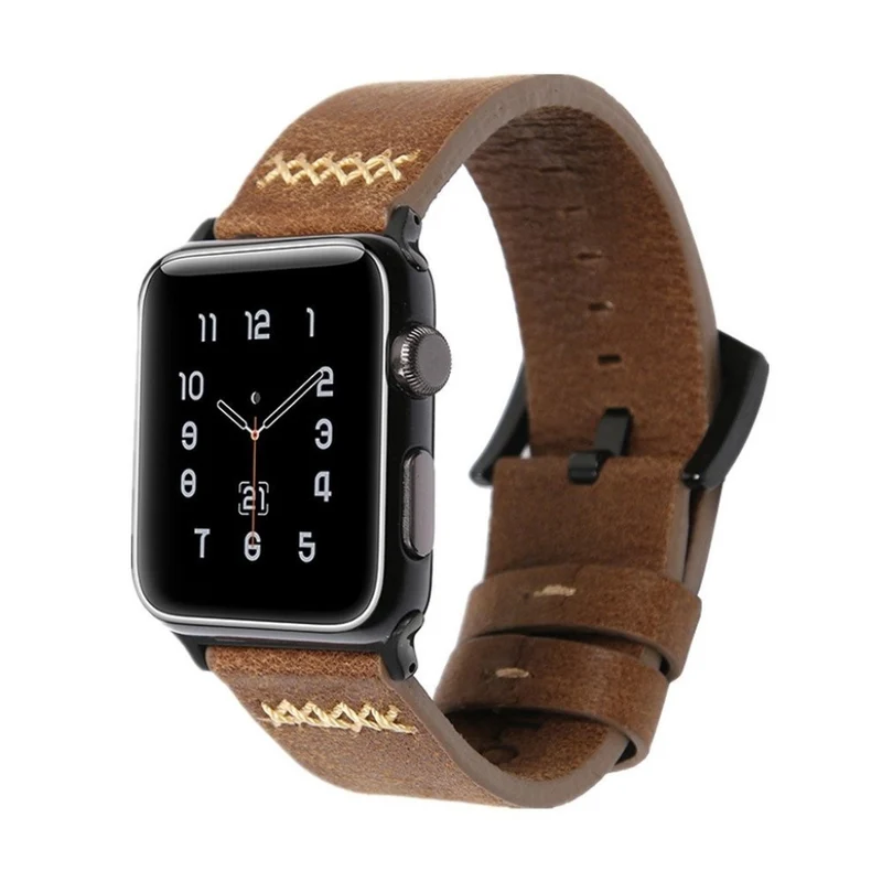 Mega chillig Apple Watch Series 5 40mm Echtes Leder armband