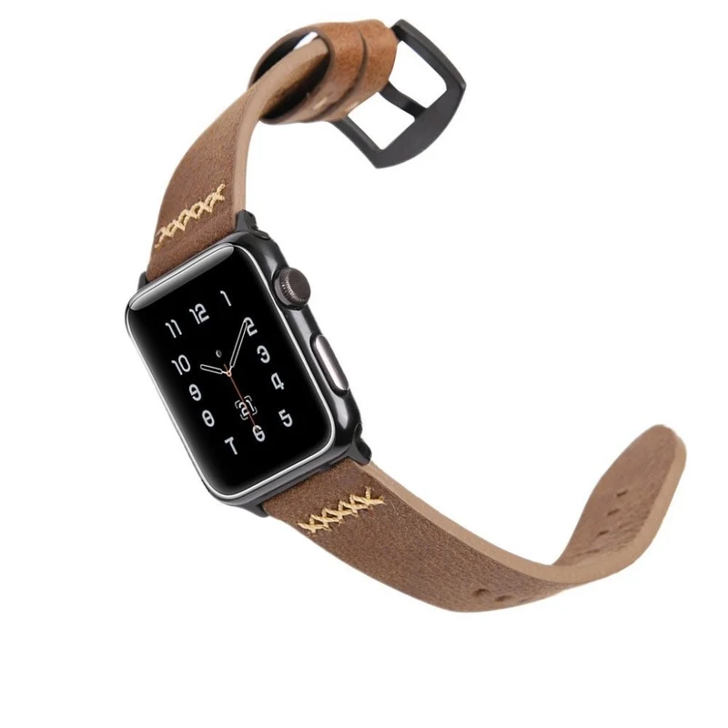Mega chillig Apple Watch Series 5 40mm Echtes Leder armband