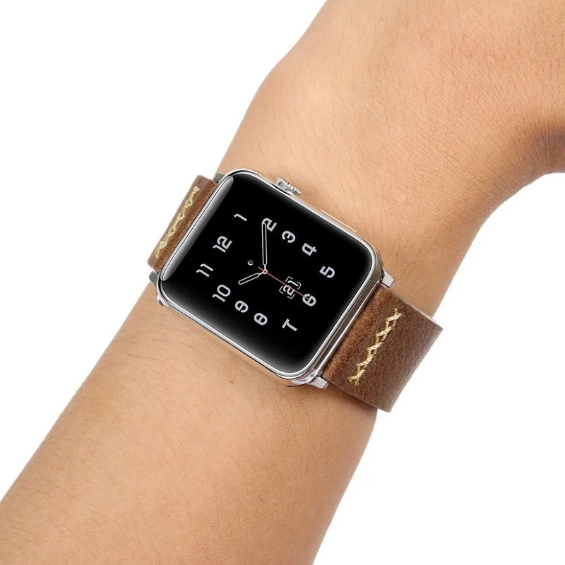 Mega chillig Apple Watch Series 5 40mm Echtes Leder armband
