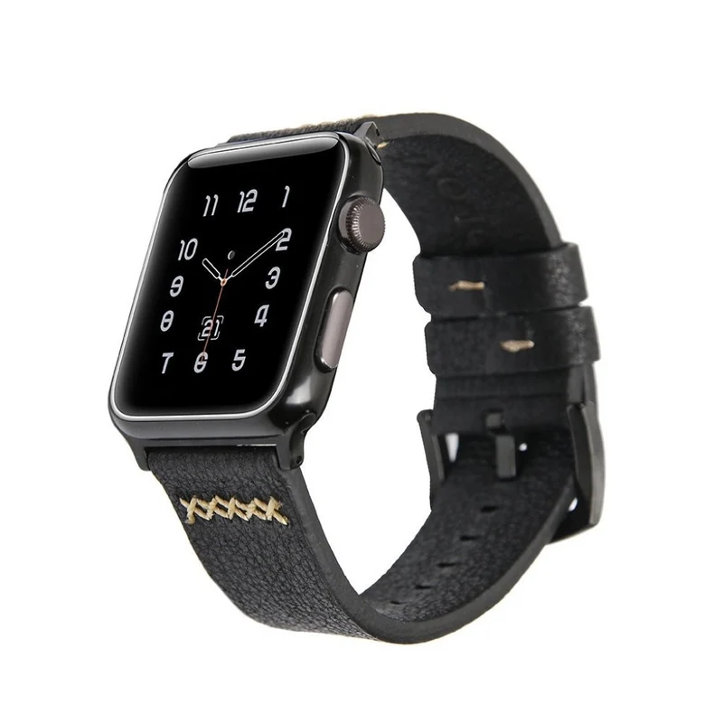 Mega chillig Apple Watch Series 5 40mm Echtes Leder armband