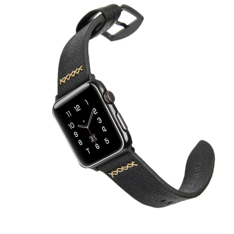 Mega chillig Apple Watch Series 5 40mm Echtes Leder armband