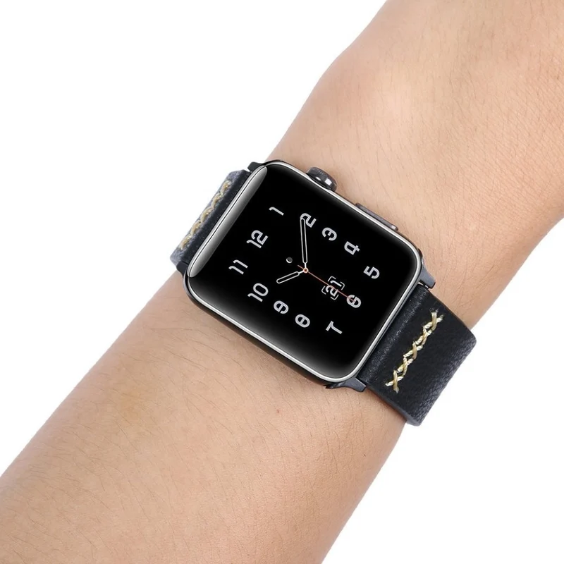Mega chillig Apple Watch Series 5 40mm Echtes Leder armband