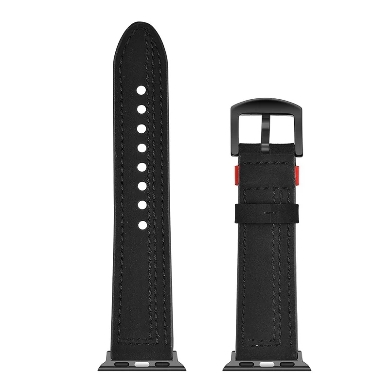 Super bequem Apple Watch Series 5 40mm Echtes Leder armband