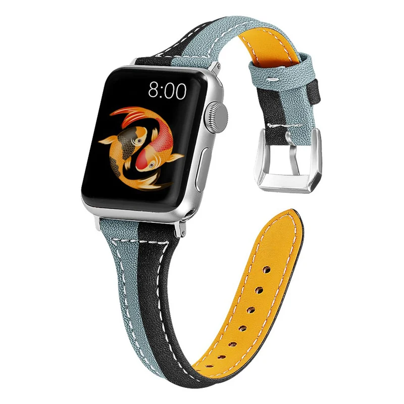 Sehr cool Apple Watch Series 5 40mm Echtes Leder armband