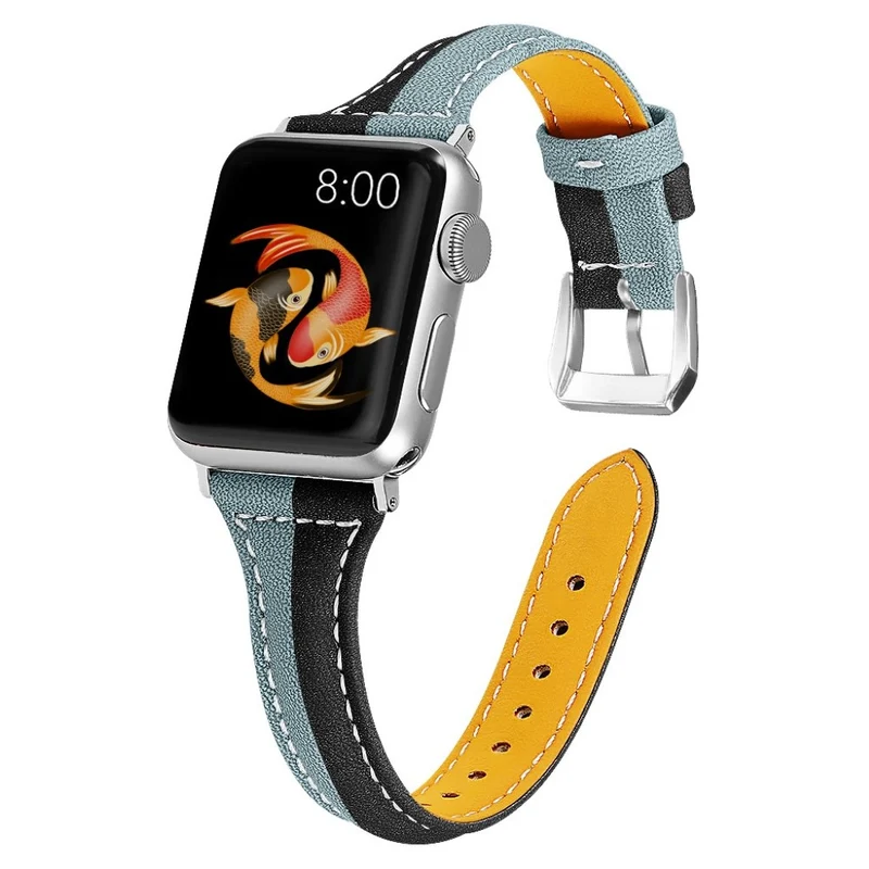 Sehr cool Apple Watch Series 5 40mm Echtes Leder armband