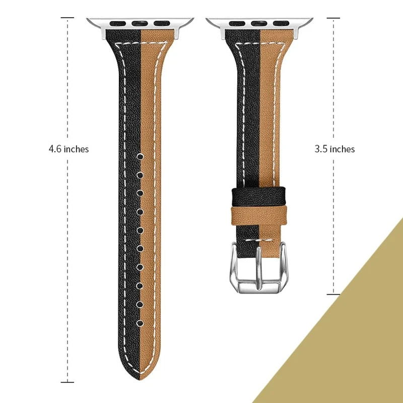 Sehr cool Apple Watch Series 5 40mm Echtes Leder armband