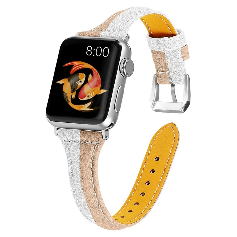 Sehr cool Apple Watch Series 5 40mm Echtes Leder armband