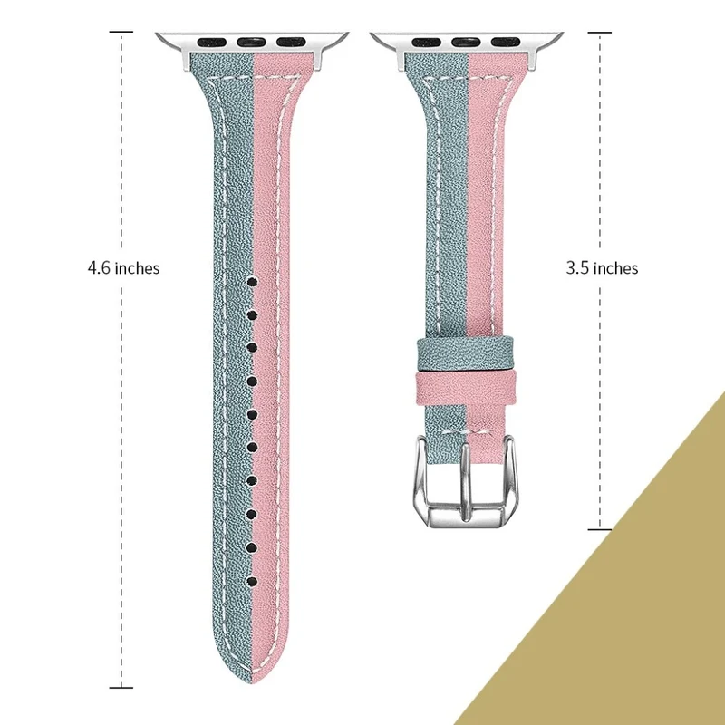 Sehr cool Apple Watch Series 5 40mm Echtes Leder armband