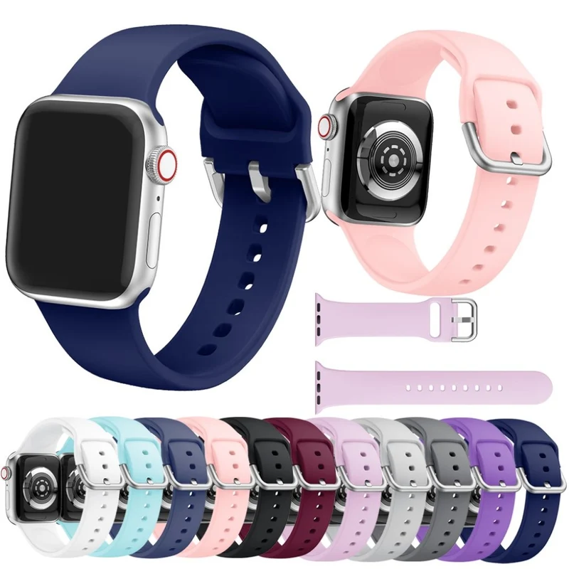 Entzückend Apple Watch Series 5 40mm Silikon / TPU armband