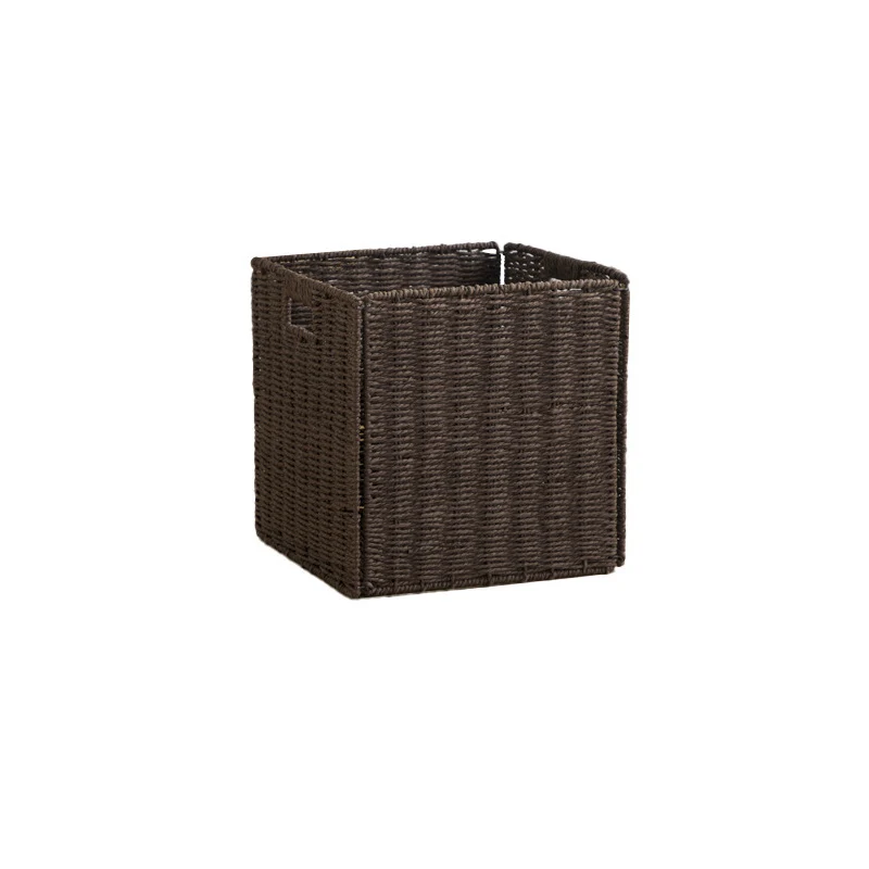 Handgewebter Aufbewahrungswürfelkorb Karnz