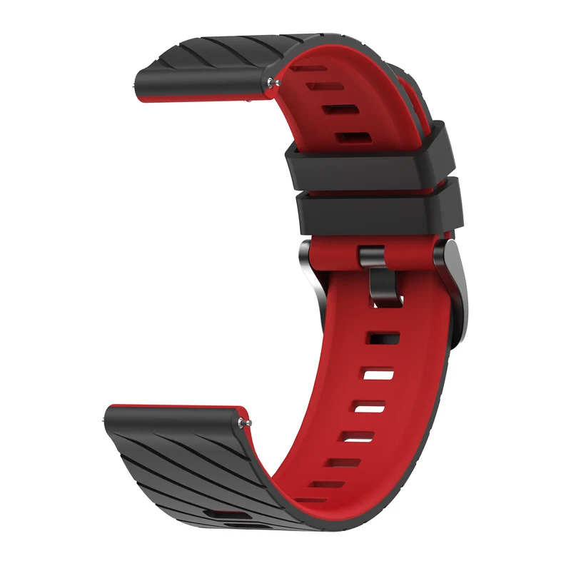 ICE Fit RT 3.0 - 40mm Twill Sportarmband (Schwarz/Rot)