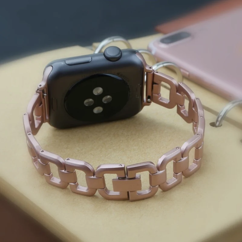 Mega bequem Apple Watch Series 4 40mm Metall armband