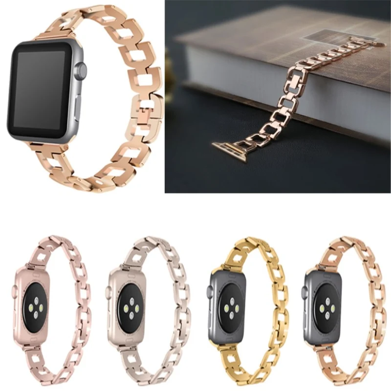 Mega bequem Apple Watch Series 4 40mm Metall armband