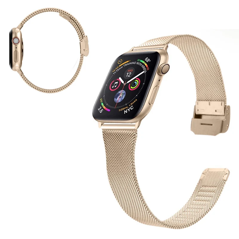 Mega stylisch Apple Watch Series 1-3 38mm Metall armband