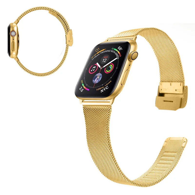 Mega stylisch Apple Watch Series 1-3 38mm Metall armband