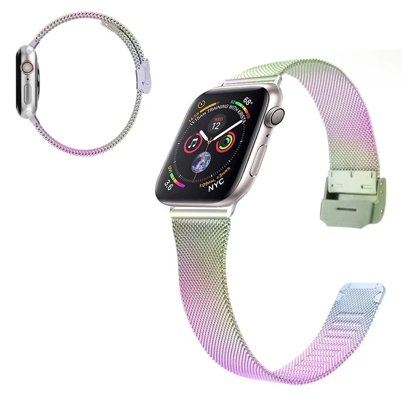 Mega stylisch Apple Watch Series 1-3 38mm Metall armband