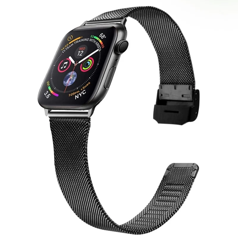 Mega stylisch Apple Watch Series 1-3 38mm Metall armband