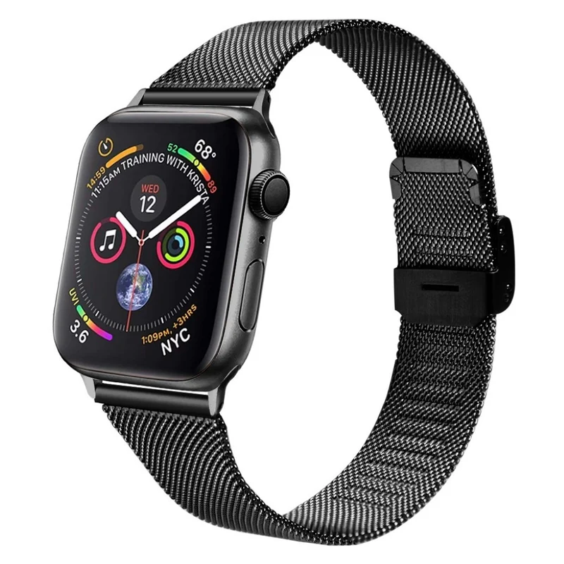 Mega stylisch Apple Watch Series 1-3 38mm Metall armband