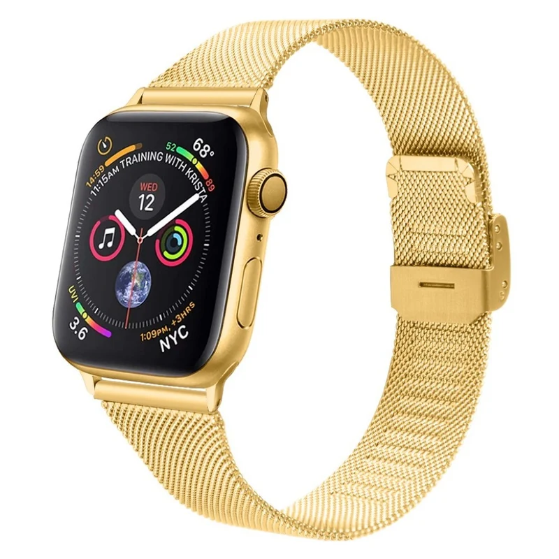 Mega stylisch Apple Watch Series 1-3 38mm Metall armband