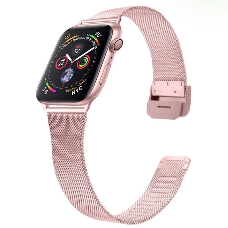 Mega stylisch Apple Watch Series 1-3 38mm Metall armband
