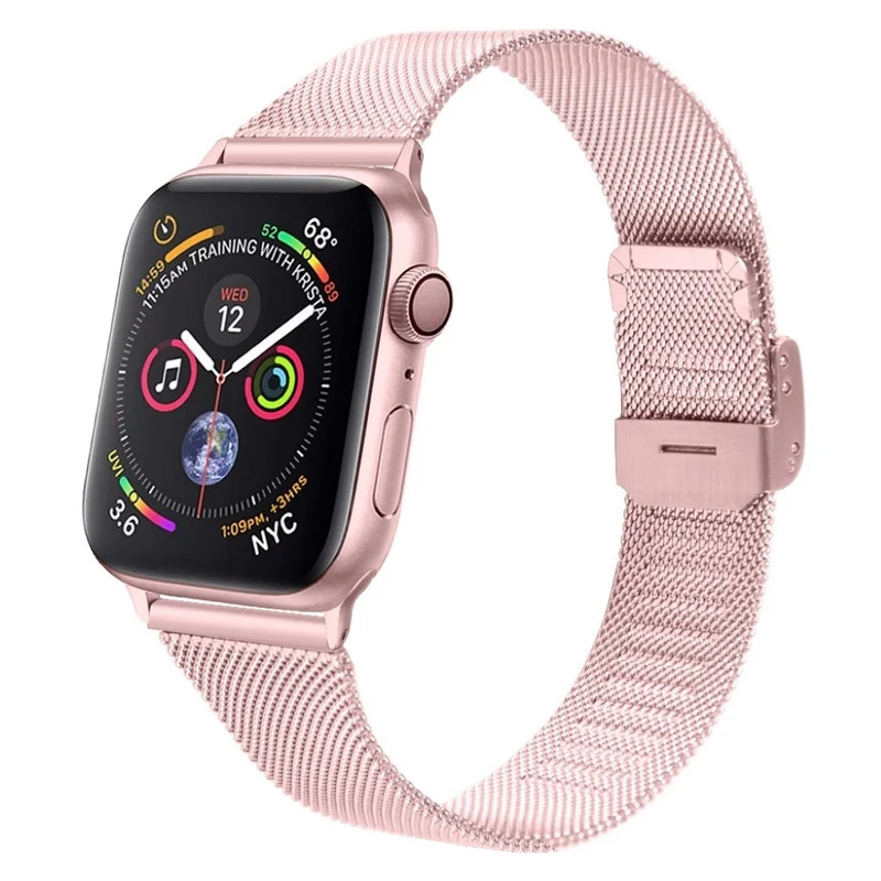 Mega stylisch Apple Watch Series 1-3 38mm Metall armband