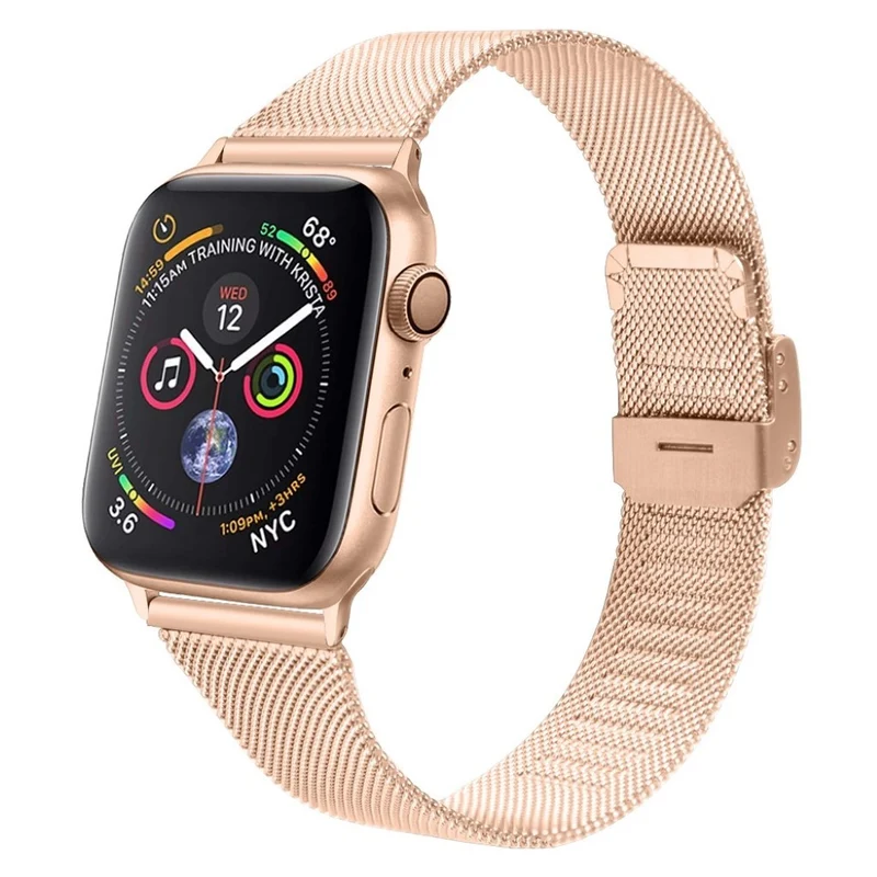 Mega stylisch Apple Watch Series 1-3 38mm Metall armband
