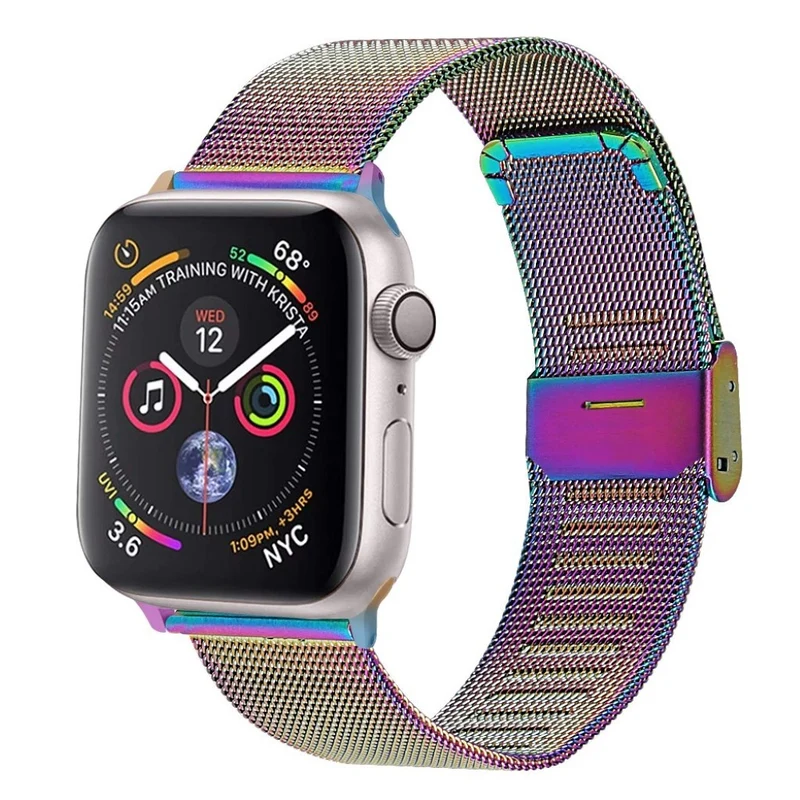 Mega stylisch Apple Watch Series 1-3 38mm Metall armband