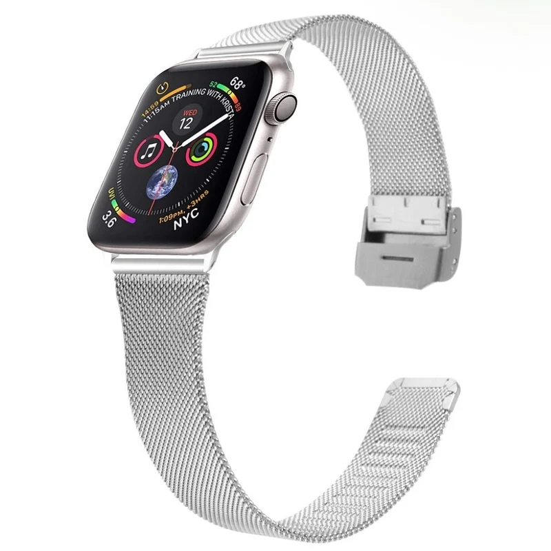 Mega stylisch Apple Watch Series 1-3 38mm Metall armband