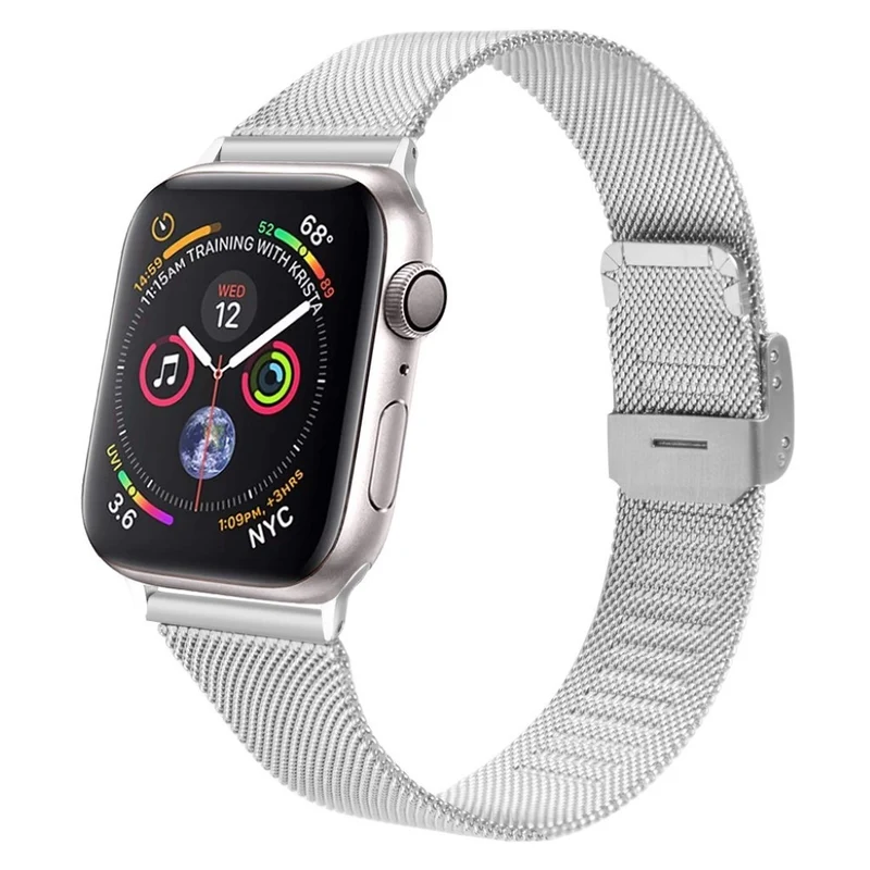 Mega stylisch Apple Watch Series 1-3 38mm Metall armband