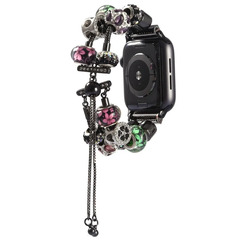 Cool Apple Watch Series 7 41mm Metall und Strass armband