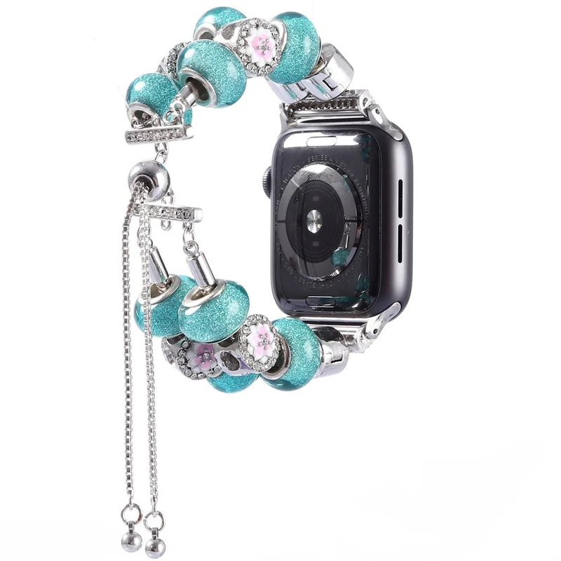 Cool Apple Watch Series 7 41mm Metall und Strass armband