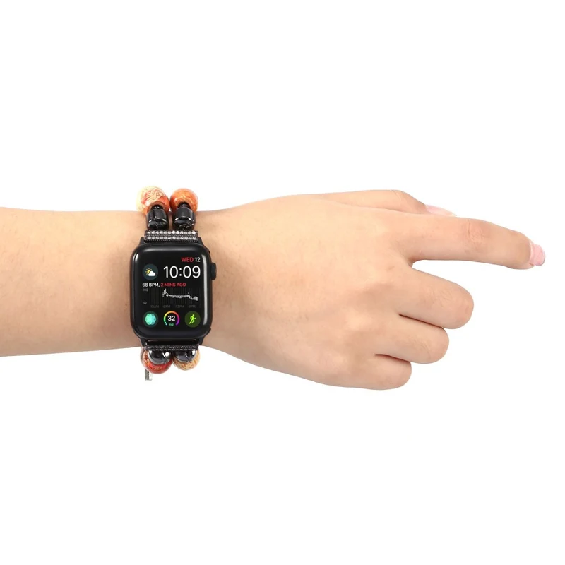 Cool Apple Watch Series 7 41mm Metall und Strass armband