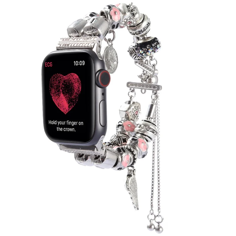 Cool Apple Watch Series 7 41mm Metall und Strass armband