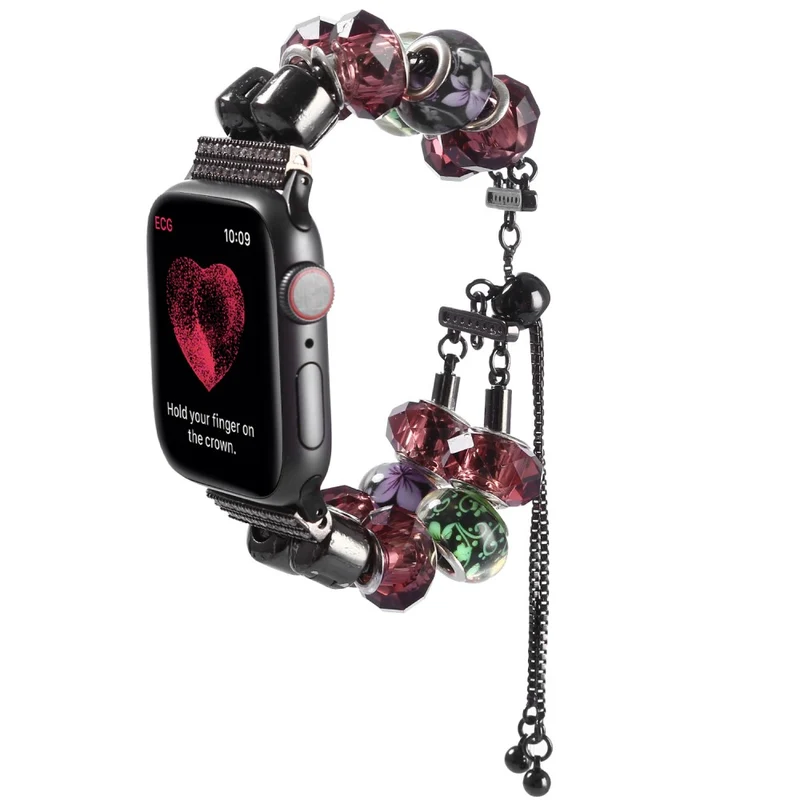 Cool Apple Watch Series 7 41mm Metall und Strass armband